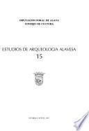 Estudios de arqueología alavesa