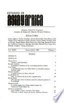 Estudios de Asia y Africa