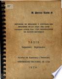 Estudios de Biologia y Control del Minador de la Hoja del Cafe