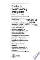 Estudios de construcción y transportes