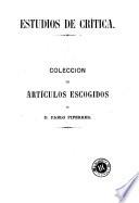 Estudios de crítica