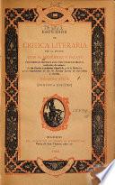 Estudios de crítica literaria
