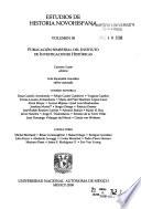 Estudios de historia novohispana