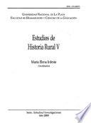 Estudios de historia rural V