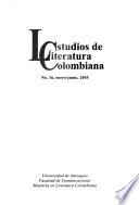 Estudios de literatura colombiana