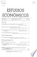 Estudios económicos