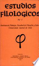 Estudios filológicos
