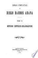 Estudios histórico-bibliográficos