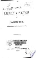 Estudios jurídicos y políticos
