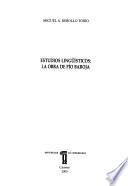 Estudios lingüísticos