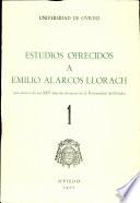 Estudios ofrecidos a Emilio Alarcos Llorach