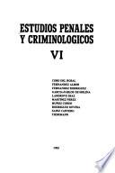 Estudios penales y criminológicos
