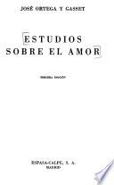 Estudios sobre el amor