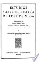 Estudios sobre el teatro de Lope de Vega