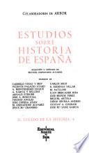 Estudios sobre historia de España
