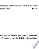 Estudios sobre la economía Argentina