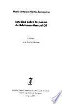 Estudios sobre la poesía de Ildefonso-Manuel Gil