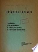 Estudios sociales