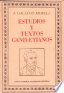 Estudios y textos ganivetianos