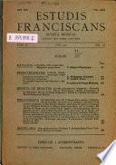 Estudis franciscans