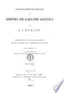 Ethnographische Beiträge zur Kenntnis des Karolinen Archipels