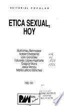 Etica sexual, hoy