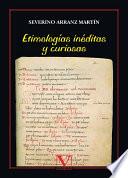 Etimologías inéditas y curiosas