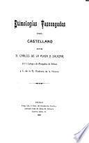 Etimologías vascongadas del castellano