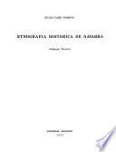 Etnografía histórica de Navarra
