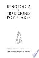 Etnología y tradiciones populares
