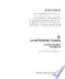 Eunsa historia universal: García Moreno, L.A. La antiguëdad clasica pt. 1
