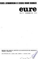 EURE. Revista latinoamericana de estudios urbano regionales