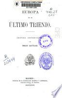 Europa en el último trienio