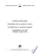 Euskara biltzarra: Adquisición y enseñanza del Euskara y lenguas naturales