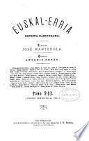 Euskel-erria, fundador y director J. Manterola