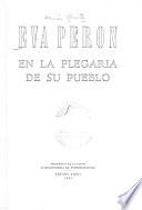 Eva Peron en la plegaria de su pueblo