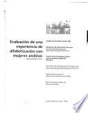 Evaluación de una experiencia de alfabetización con mujeres andinas