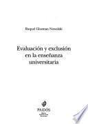 Evaluación y exclusión en la enseñanza universitaria