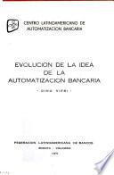 Evolución de la idea de la automatización bancaria