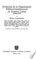 Evolución de la organización político-constitucional en América Latina, 1950-1975: México y Centroamérica