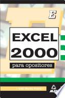 Excel 2000 Para Opositores. E-book