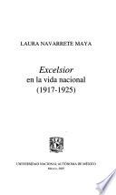 Excelsior en la vida nacional (1917-1925)