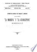 Experiencias hechas con tabiques y ladrillos de las fábricas La Moderna y La Guadalupana de Mixcoac, D.F..