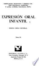 Expresión oral infantil: Poesía coral general
