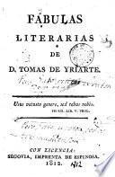 Fábulas literarias de D. Tomas de Yriarte