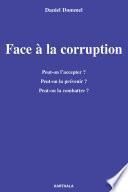 Face à la corruption