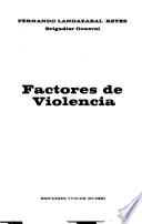 Factores de violencia