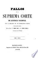 Fallos de la Corte Suprema de Justicia de la Nación