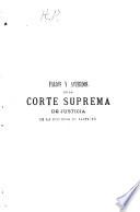Fallos y acuerdos de la Corte suprema de justicia de la provincia de Santa-Fé