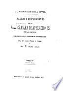 Fallos y disposiciones de la exma. Cámara de Apelaciones de la Capital